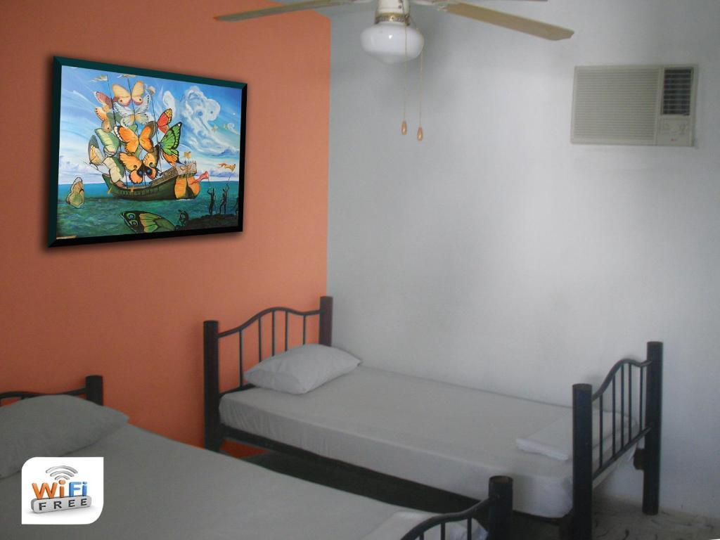 Hostel Mundo Maya Cancún Quarto foto
